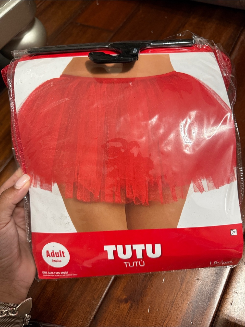 Red Tutu Skirt for Women - Adult